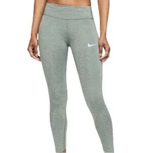 Nike Dri-Fit Epic Lux Running Compression Yoga Leggings Green Women’s Small